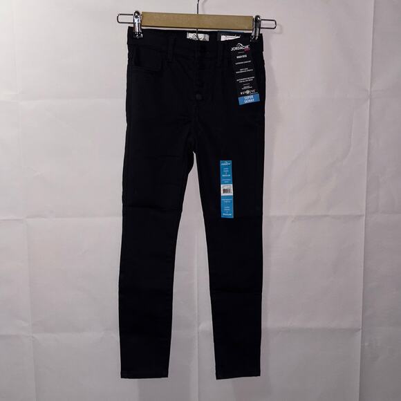 Jordache Other - Jordache black adjustable waist jeans girls size 7